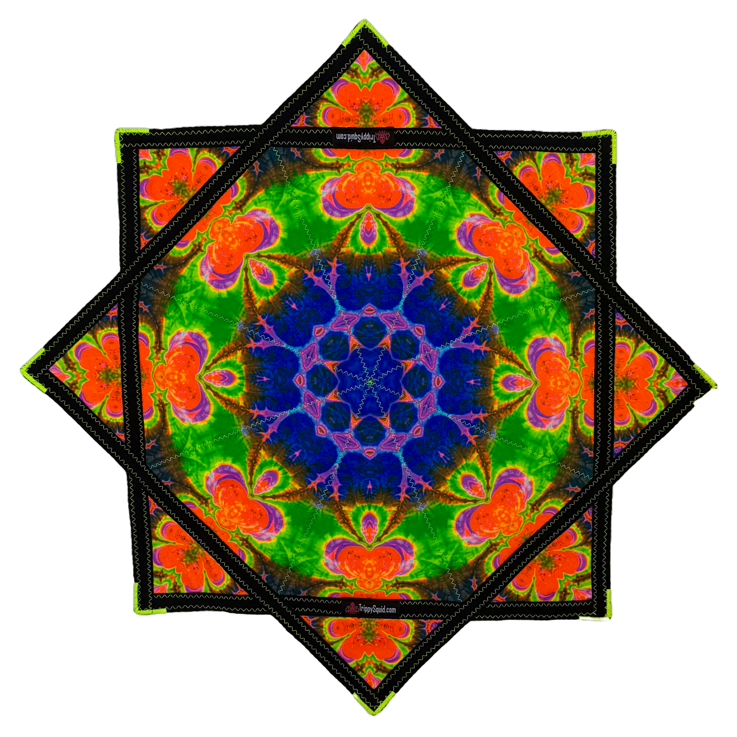 023 - Plasma Daisy - Trippy Wearz Collab Flowstar (UV-Reactive) 26"