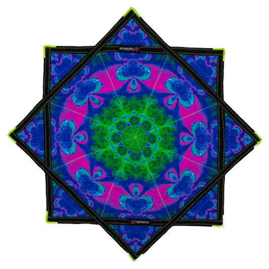 023.Mini - Plasma Daisy - Trippy Wearz Collab Flowstar (UV-Reactive) 24"