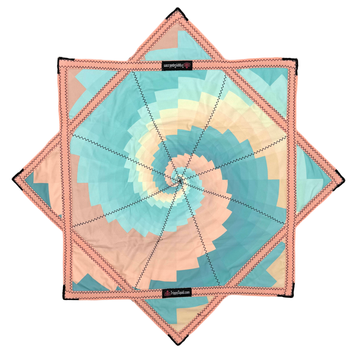 026 -Sherbet Spiral Pastel Flowstar (Non-UV) 26"