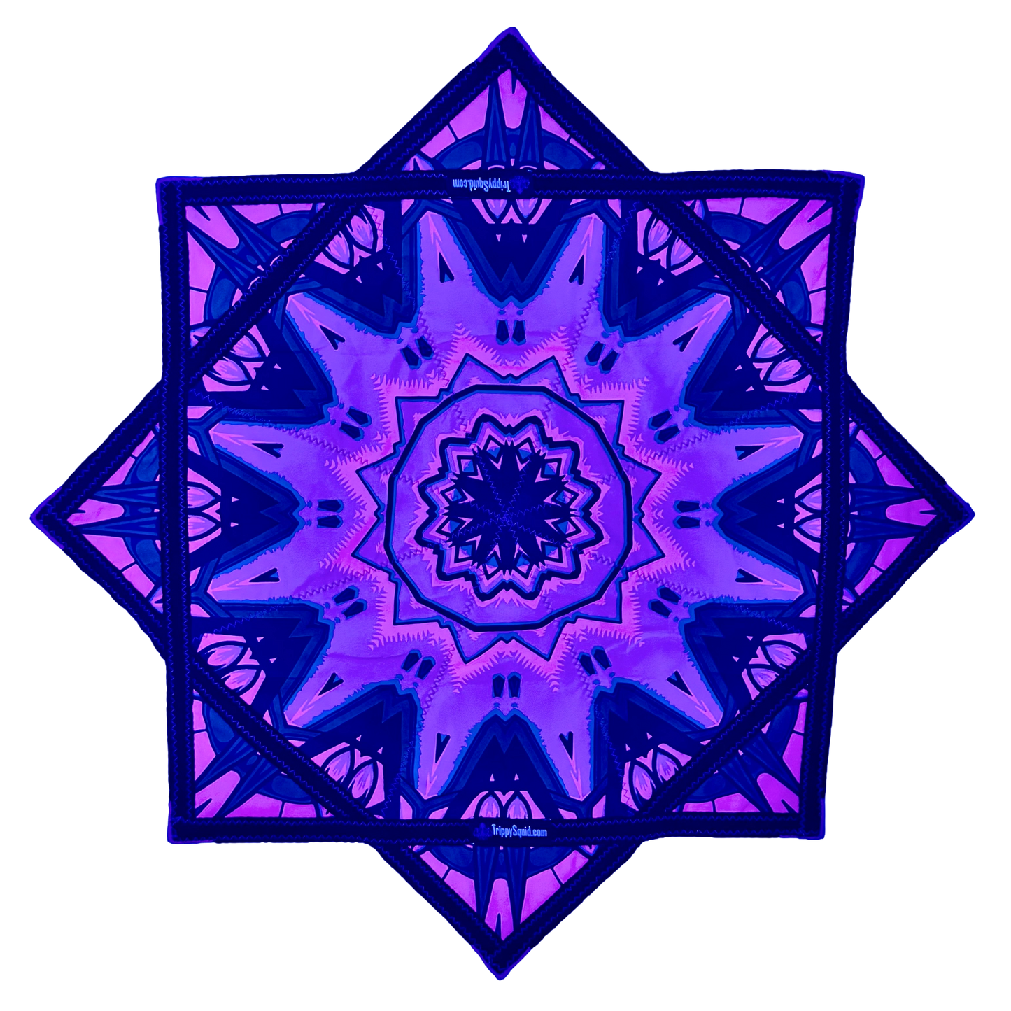 035 - Pink Robotic Fractal (UV-Reactive) 26"