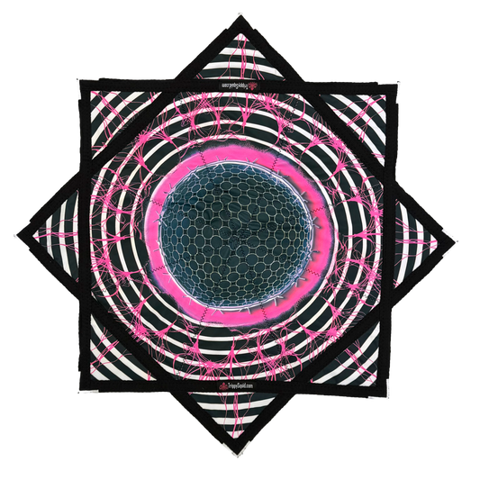 045.Hellraiser Spiral Flowstar 26" (UV-Reactive)