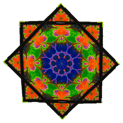 023 - Plasma Daisy - Trippy Wearz Collab Flowstar (UV-Reactive) 26"