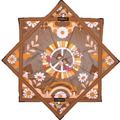 038.Mini - Peace In Bloom Flowstar 24" (Non-UV)