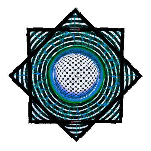 045.Mini - Hellraiser Spiral Flowstar 24" (UV-Reactive)