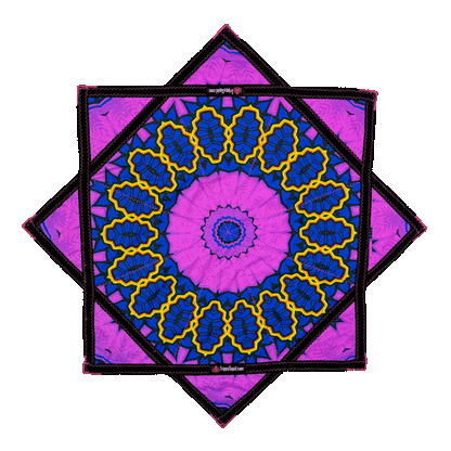 030 - Purple People Eater Flowstar (UV-Reactive) 26"