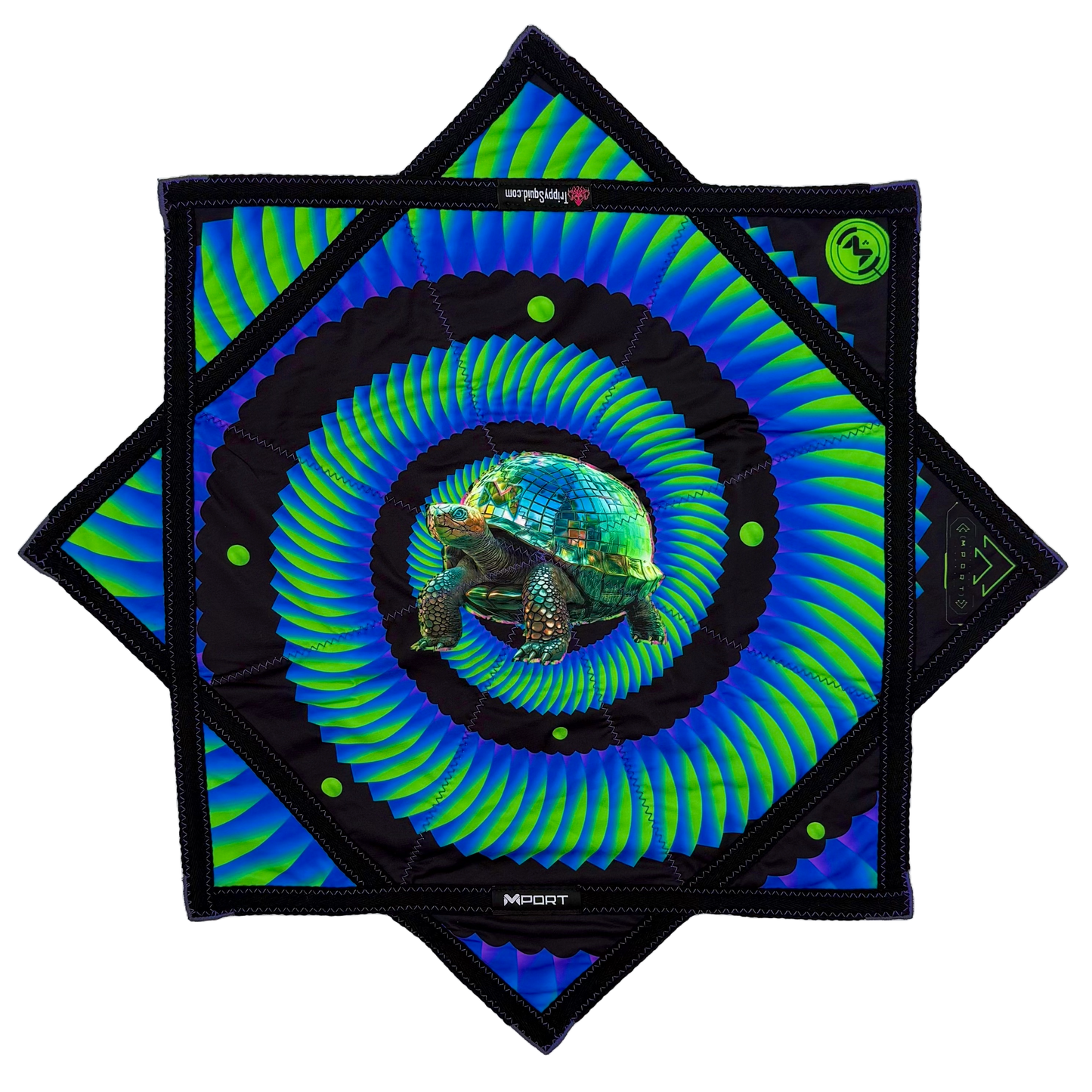 Mport x Trippy Squid Collab Flowstar (UV-Reactive)