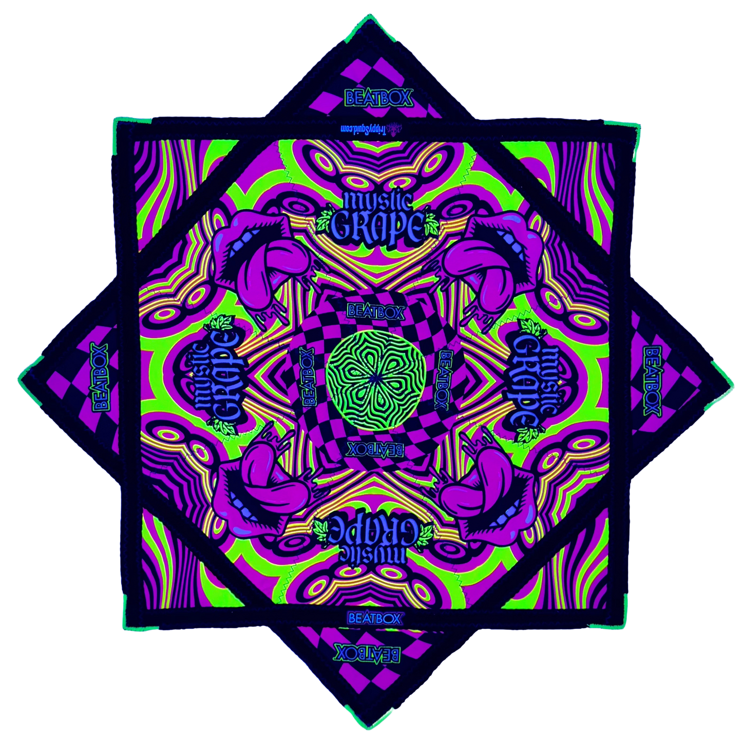 Beatbox X Trippy Squid Flowstar Collab 26" (UV-Reactive)