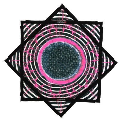 045.Mini - Hellraiser Spiral Flowstar 24" (UV-Reactive)