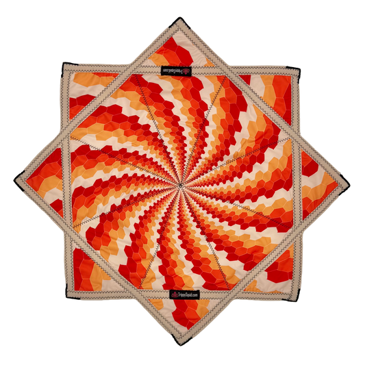 048.Hippie Tie Dye Flowstar (Non-UV) 26"