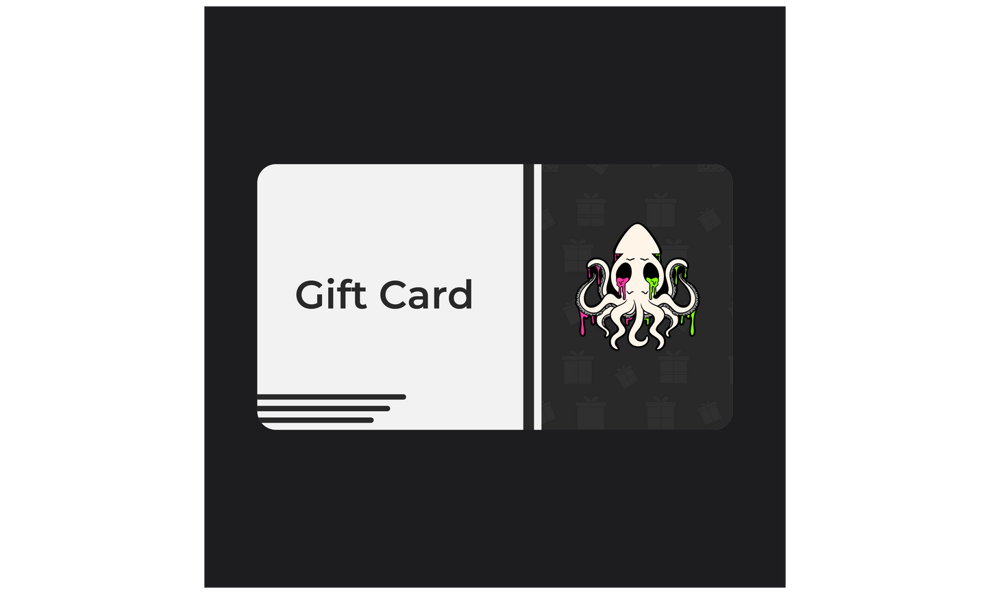 Trippy Squid Raver Gift Card