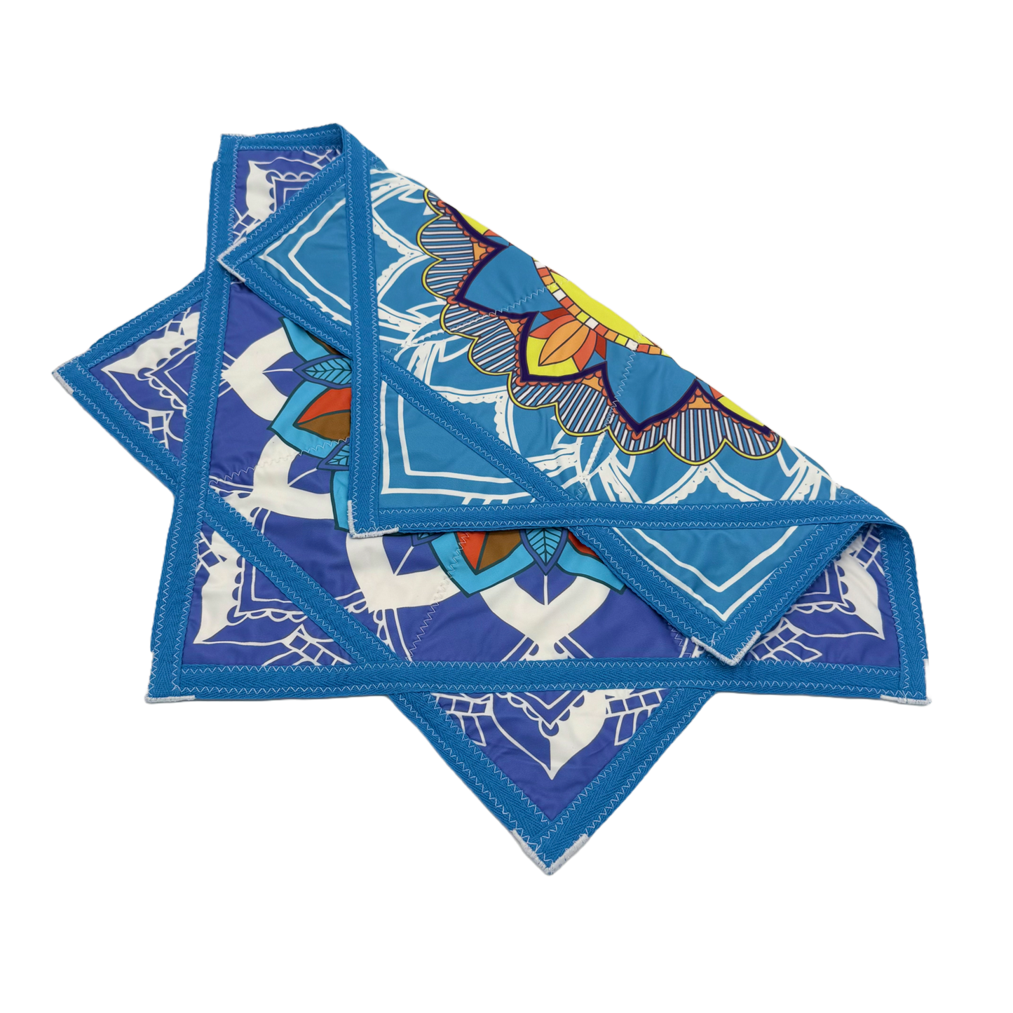 015 - White & Blue Flower (Non-UV)