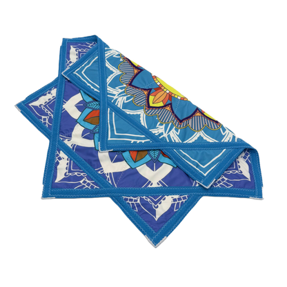 015 - White & Blue Flower (Non-UV)