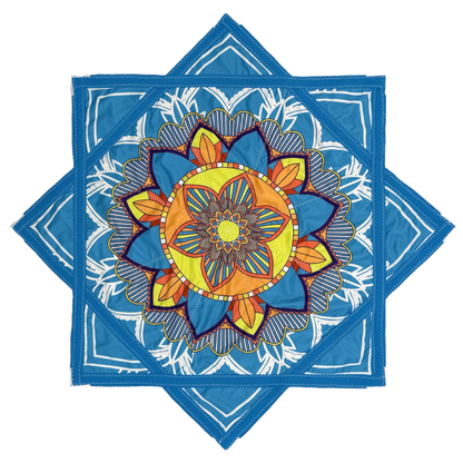 015 - White & Blue Flower (Non-UV)