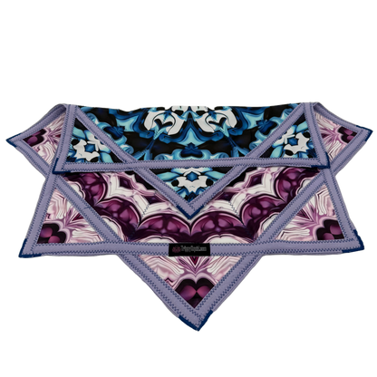 013 - Blue & Purple Flower Flowstar (Non-UV)