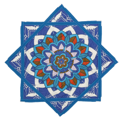 015 - White & Blue Flower (Non-UV)