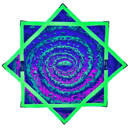 Bowen Bramwell X Trippy Squid Collab Flowstar (UV-Reactive) 26"
