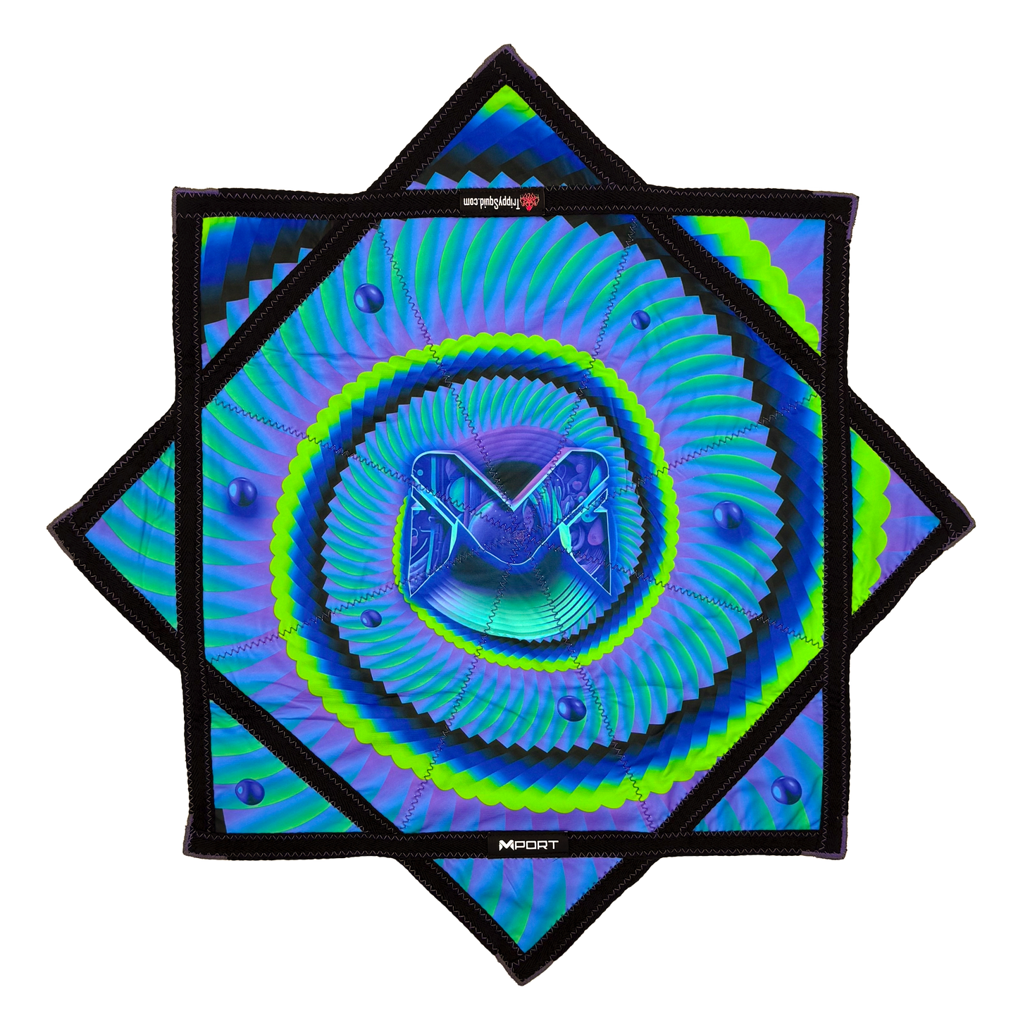 Mport x Trippy Squid Collab Flowstar (UV-Reactive)